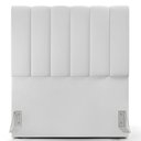 Ver imagem 5 de Cabeceira Cama Box Solteiro 100 cm Dália W01 Facto Branco - Lyam Decor