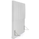 Ver imagem 4 de Cabeceira Cama Box Solteiro 100 cm Dália W01 Facto Branco - Lyam Decor