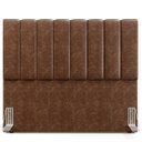 Ver imagem 6 de Cabeceira Cama Box Casal 140cm Dália W01 Couríssimo Marrom - Lyam Decor