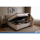 Ver imagem 3 de Cama Box Baú Crc Casal+Colchão Ortopédico Sofhistic Orthoflex