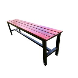 Banco para Vestiário Jardim Academia 150 Cm X 30 Cm X 45 Cm - 1