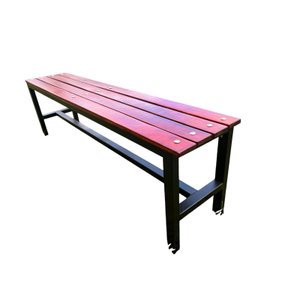 Banco para Vestiário Jardim Academia 150 Cm X 30 Cm X 45 Cm