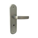 Ver imagem 2 de Fechadura Alumínio Modelo Stilo para Porta de Banheiro - Mgm, Tamanho: WC - Banheiro