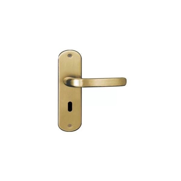 Fechadura Bronze Modelo Stilo para Porta Interna - Mgm, Tamanho: Interna - 1