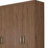 Guarda-Roupa Casal 100% MDF 6 Portas - Avelã - 4