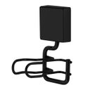 Ver imagem 3 de Suporte Chuveirinho Ducha Higiênica Fixação Parafusos - Wp - Preto