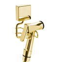Ver imagem 2 de Suporte Chuveirinho Ducha Higiênica Fixação Parafusos - Wp - Dourado