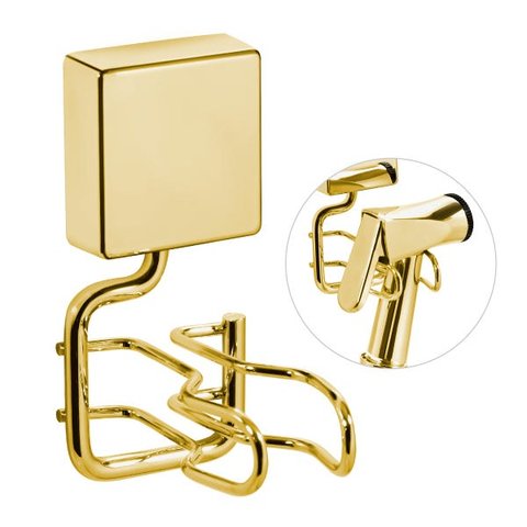 Suporte Chuveirinho Ducha Higiênica Fixação Parafusos - Wp - Dourado