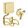 Suporte Chuveirinho Ducha Higiênica Fixação Parafusos - Wp - Dourado - 1