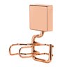 Suporte Chuveirinho Ducha Higiênica Fixação Parafusos - Wp - Rosé Gold - 3