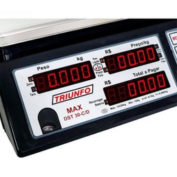 Balança Computadora 15/30kg Tripla Escala Bateria MAX DST-30-C-T-B Triunfo - 2