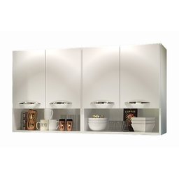 Armário Aéreo Módulo Suspenso Parede Lavanderia Cozinha 4 portas AJL STORE AÉREO - 1 Armário Aéreo Módulo Suspenso Parede Lavanderia Cozinha 4 portas AJL STORE AÉREO - 1