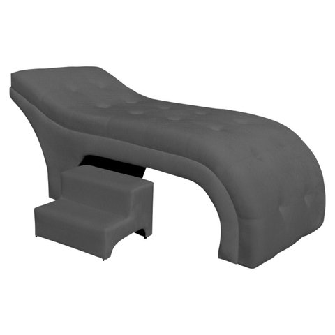 Maca Estofada Estética Botonê 70 Cm Sobrancelha Cilios Cor:cinza