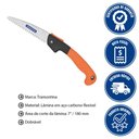 Ver imagem 2 de Serrote de Poda Profissional Tramontina Dobrável 7" / 180 Mm com Cabo Plástico 78370071