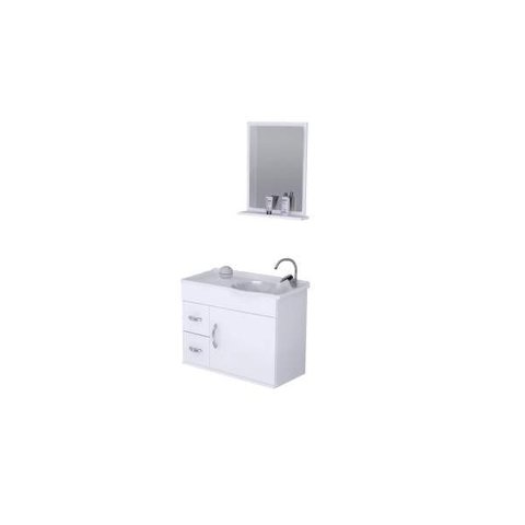 Kit Rorato Siena Suspenso 55,5cm Branco