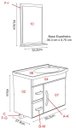 Ver imagem 2 de Kit Rorato Siena Suspenso 55,5cm Branco