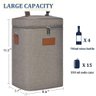 Bolsa Térmica para Vinhos Kato (cinza 4 Garrafas) - 2