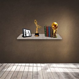 Prateleira Simples Madeirado 40x20cm Com Suporte Em Mdf - 2