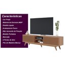 Ver imagem 7 de Rack Bancada com 4 Portas Ripadas Fortaleza - Freijó