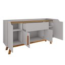 Ver imagem 3 de Aparador Buffet Future Off-white com Cinamomo - Bechara