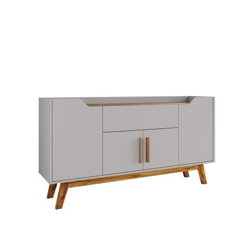 Aparador Buffet Future Off-white com Cinamomo - Bechara
