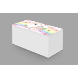 Mini Cama Infantil + Baú Unicórnio - 2