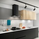 Ver imagem 2 de Coifa de Parede Franke Classic 60cm em Aço Inox Preto 220V 18799