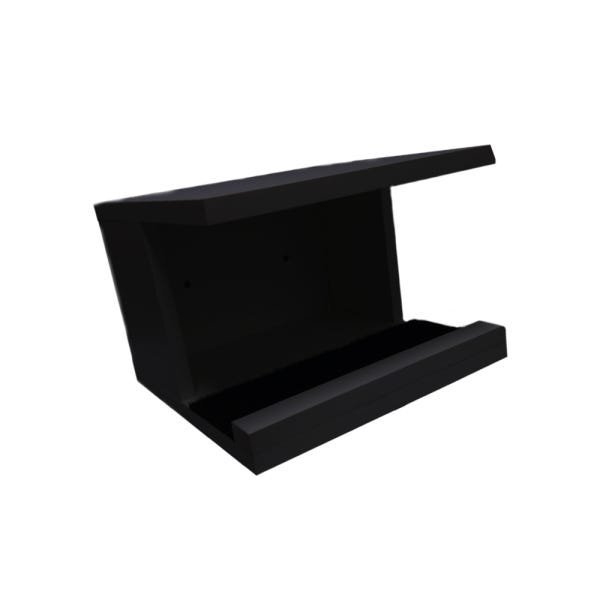 Suporte Para Bike Preto Em Mdf - 3