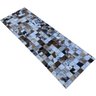 Tapete de Couro Passadeira Marrom Malhado 0,60x1,80 S/B - 2