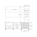 Ver imagem 7 de Estante Home Brise para Tv até 70 Polegadas 1 Porta Correr 2 Gavetas e Rodízio Jequitibá - Lukaliam