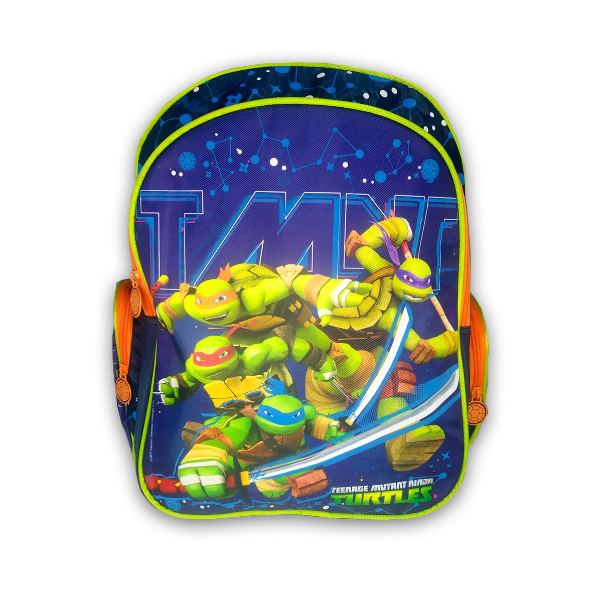 Mochila Escolar Costas Tartaruga Ninja Infantil Florecente | MadeiraMadeira