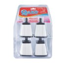 Ver imagem 5 de Pés Com Rodízio Para Fogão Freezer e Geladeira 4 Und Branco