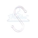 Ver imagem 1 de Cabide Gancho S Acrílico Transparente para Calças 20 Unidades