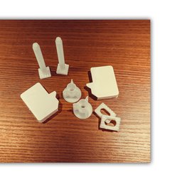 Conjunto Parafuso Fixação De Assentos Sanitários Astra - 3