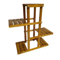 Floreira Madeira Maciça Prateleira Plantas Jardim Decorativa Mod109 - 3