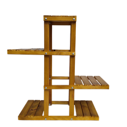 Floreira Madeira Maciça Prateleira Plantas Jardim Decorativa Mod109 - 4