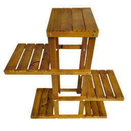 Floreira Madeira Maciça Prateleira Plantas Jardim Decorativa Mod109 - 5