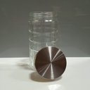 Ver imagem 5 de Pote Hermético de Vidro 1,5L Transparente 22x11x11cm Mantimentos Cozinha Tampa