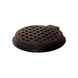 Tampa Tampão de Chão Grelha Articulado de Ferro Fundido 60cm - 1 Tampa Tampão de Chão Grelha Articulado de Ferro Fundido 60cm - 1