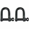 Cinta Fita para Reboque 5 Ton X 4 Mts com Duas Manilhas 1/2" Black Edition - 4x4 Off Road Trilhas - 3