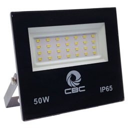 Kit 3 Refletor Led 50w Holofote Bivolt Prova Dágua Luz Branco Frio - 2