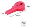 Ver imagem 2 de Kit 3 Aparador Peso Porta Silicone Divertido Decoração Chave