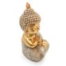 Buda Baby Bebê Orando Baby Buda Brilhante Estatueta 8 Cm - 3