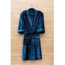 Ver imagem 1 de Roupão 300 Toque de Seda M Blue Night Kacyumara