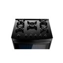 Ver imagem 5 de Fogão Consul 5 Bocas Preto com Mesa de Vidro e Grades Individuais de Ferro Fundido - Cfs5Vae