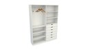 Ver imagem 4 de Armário Arara Gaveta Verônica M4 100% Mdf Roupeiro Closet