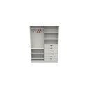 Ver imagem 2 de Armário Arara Gaveta Verônica M4 100% Mdf Roupeiro Closet