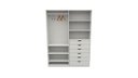 Ver imagem 2 de Armário Arara Gaveta Verônica M4 100% Mdf Roupeiro Closet