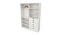 Ver imagem 3 de Armário Arara Gaveta Verônica M4 100% Mdf Roupeiro Closet