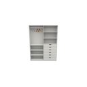 Ver imagem 1 de Armário Arara Gaveta Verônica M4 100% Mdf Roupeiro Closet